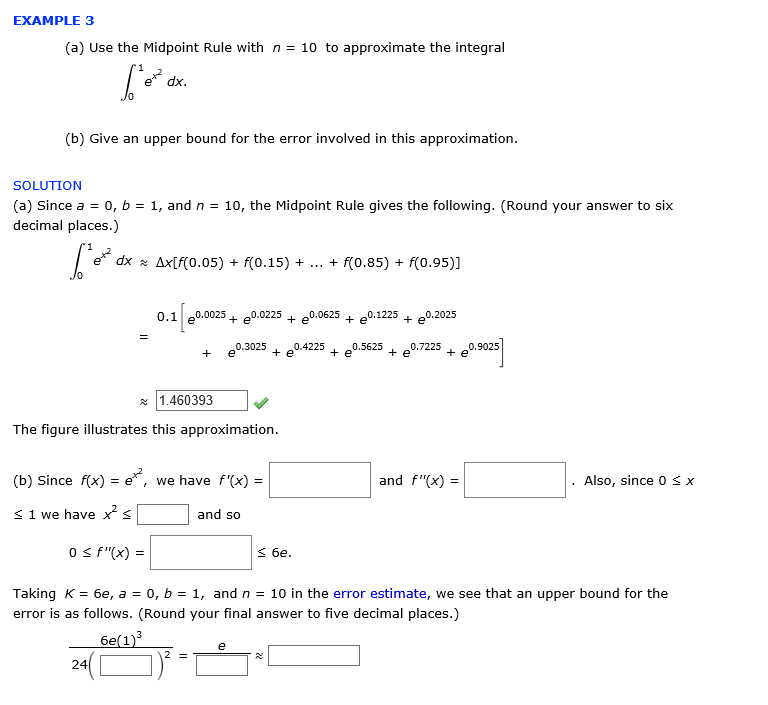 Solved Use the Midpoint Rule with n = 10 to approximate the | Chegg.com