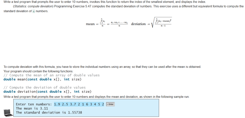 Solved Write a test program that prompts the user to enter | Chegg.com