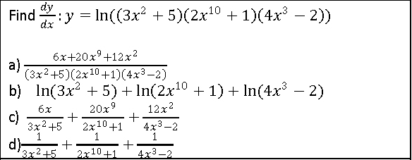 Сложной функцией является 4x2 3x ln x sin x