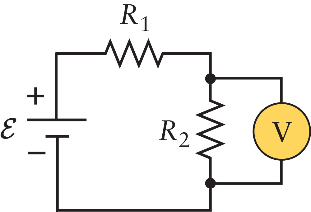 Solved Although an ideal voltmeter has an infinite internal