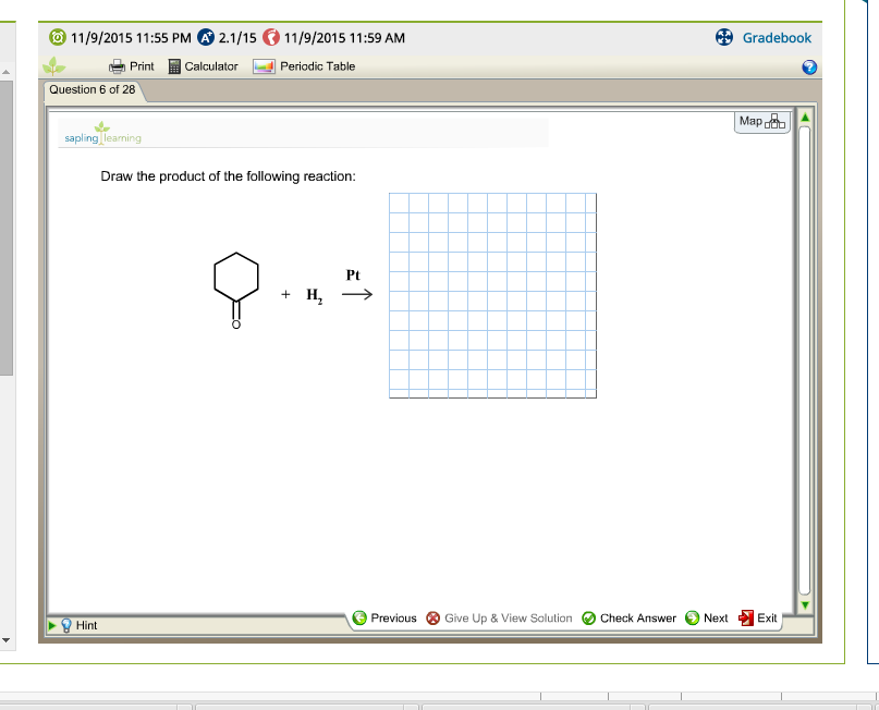 Solved Draw The Product Of The Following Reaction: | Chegg.com