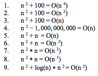 Solved Big O Big Theta and Big Omega State whether each Chegg