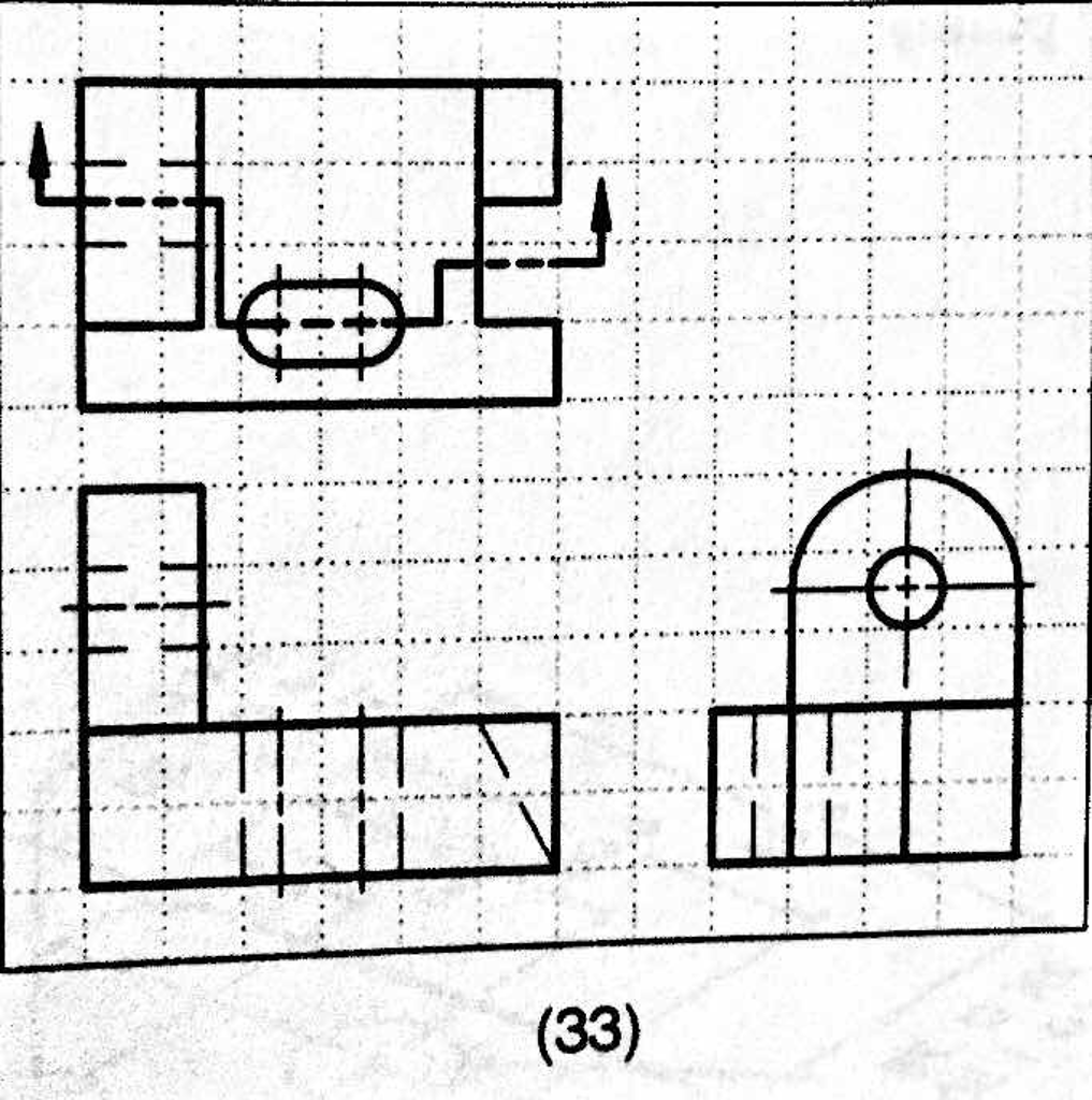 We Have To Draw The Section View For Each. Please I | Chegg.com