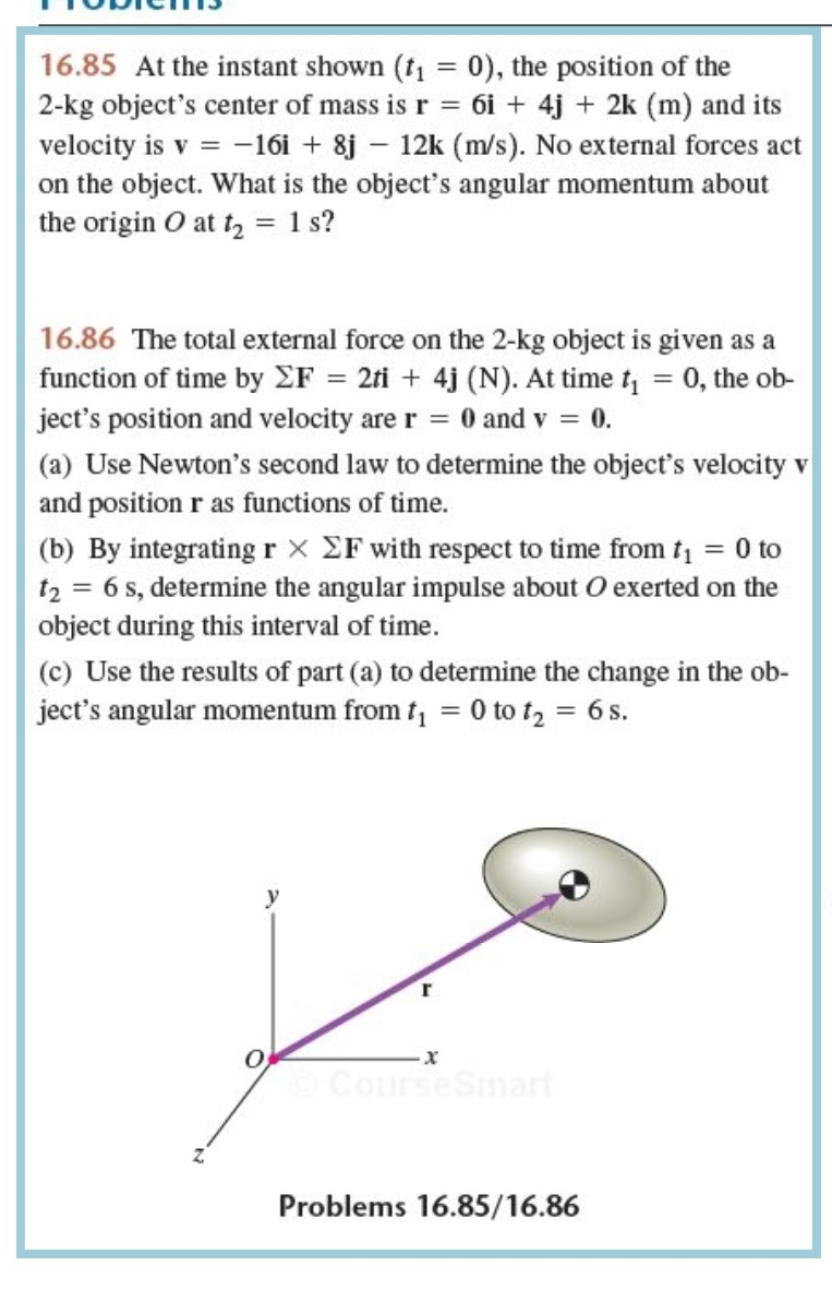 Solved At The Instant Shown T1 0 The Position Of The Chegg Com