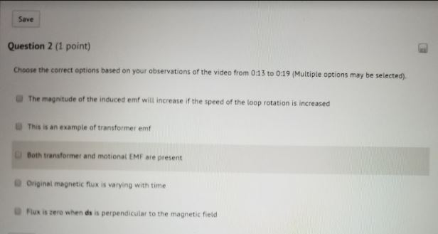 Solved To answer questions 1 and 2, please watch the video | Chegg.com