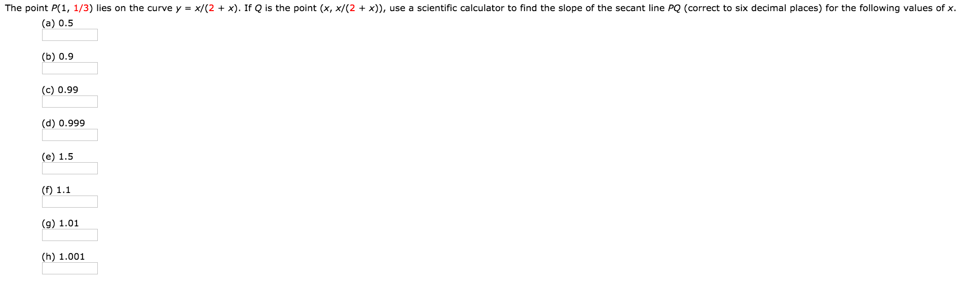 Solved The Point P 1 1 3 Lies On The Curve Y X 2 X If Chegg