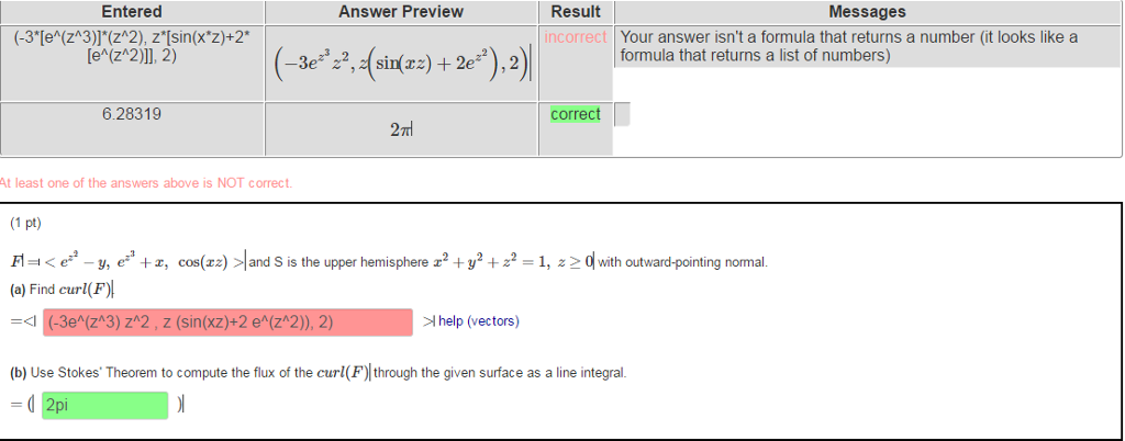 Solved F = and S is the | Chegg.com