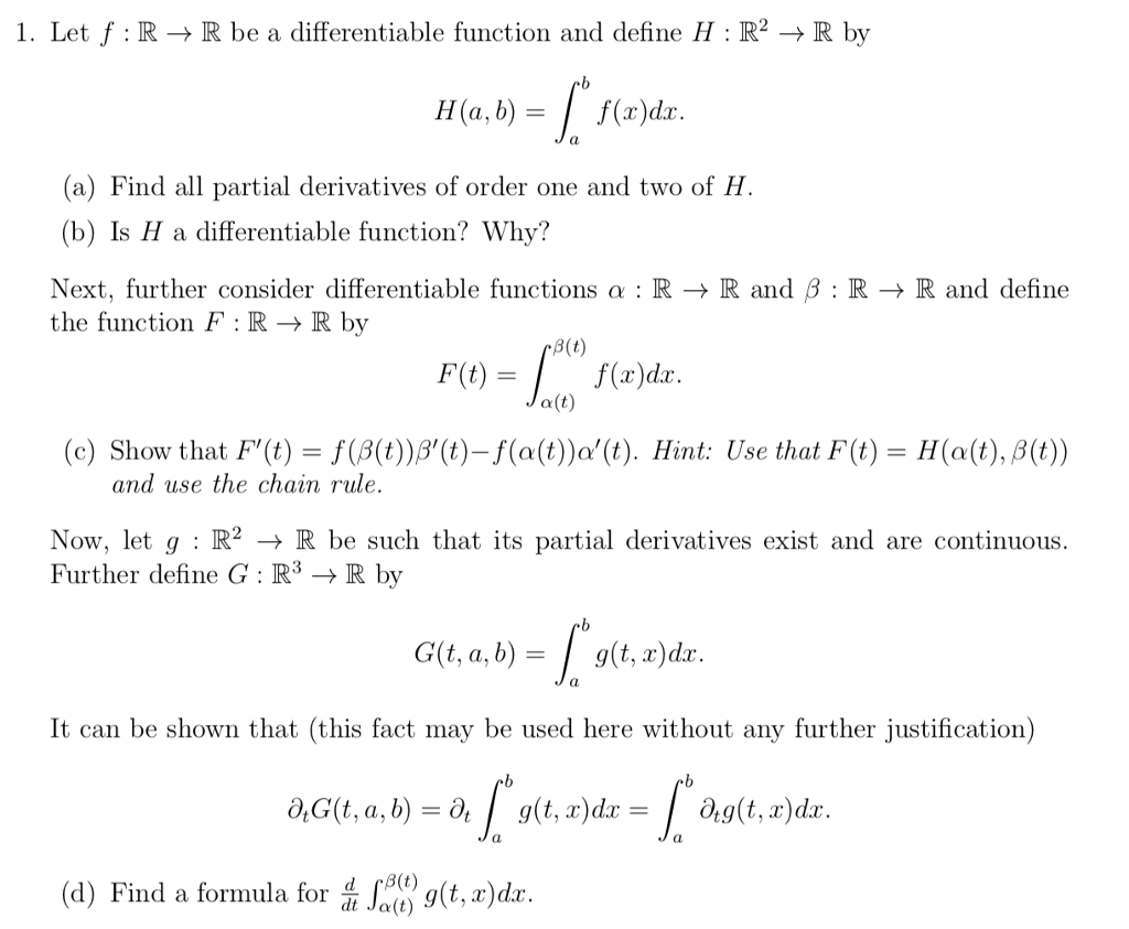 solved-1-let-f-rr-be-a-differentiable-function-and-define-h-chegg