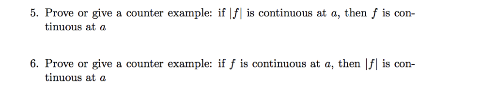 Solved 5. Prove or give a counter example: if lfl is | Chegg.com