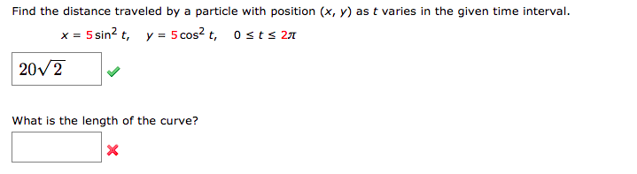 Solved Find The Distance Traveled By A Particle With | Chegg.com