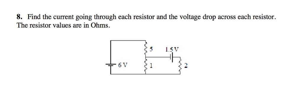 Solved I am not sure how to handle the two batteries in the | Chegg.com