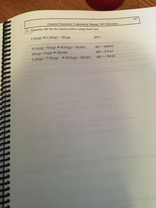 Solved General Chemistry I Laboratory Manual, 2015 Revision | Chegg.com