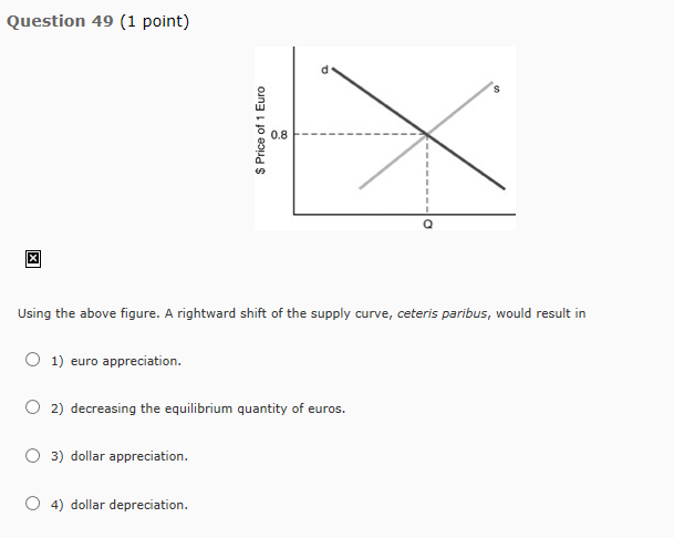 Solved Question 46 (1 point) When a country specializes and | Chegg.com