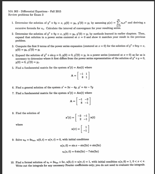 determine-the-solution-of-y-9y-x-y-0-y-0-chegg