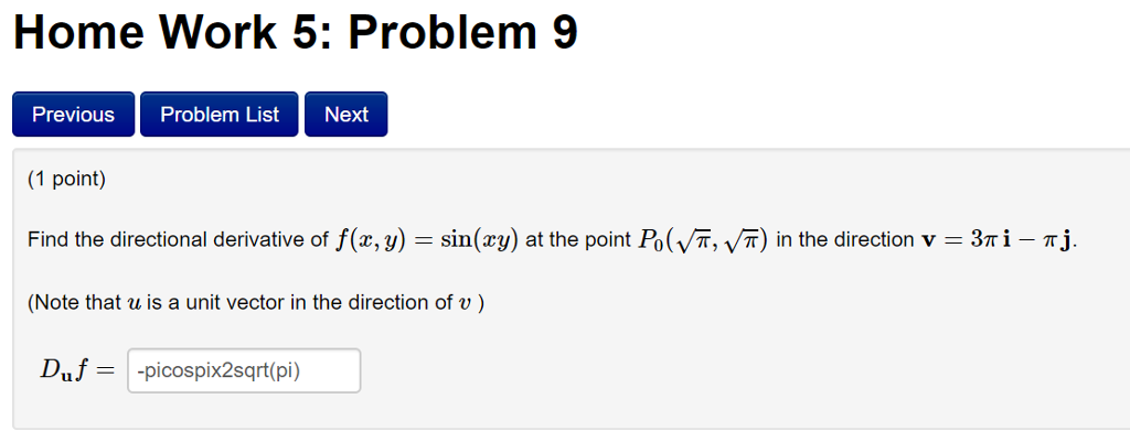 how to take the derivative of sin(xy)