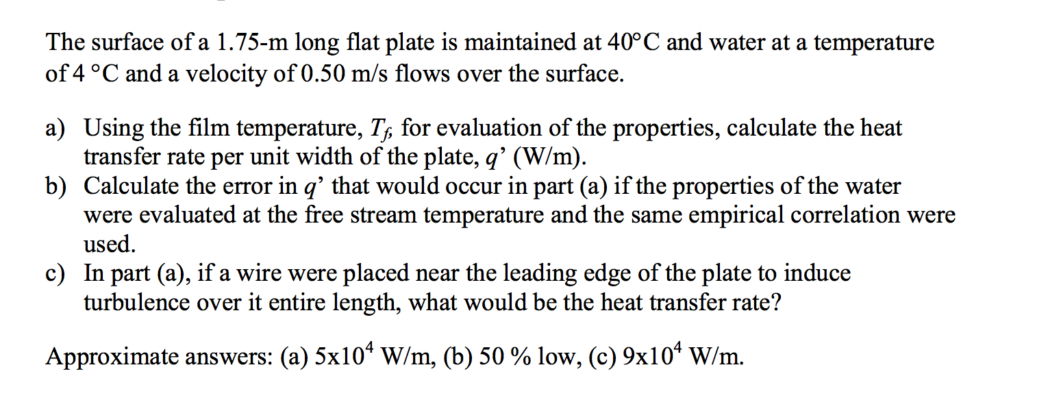 Solved Heat Transfer Help Please! Can You Solve All Parts Of | Chegg.com