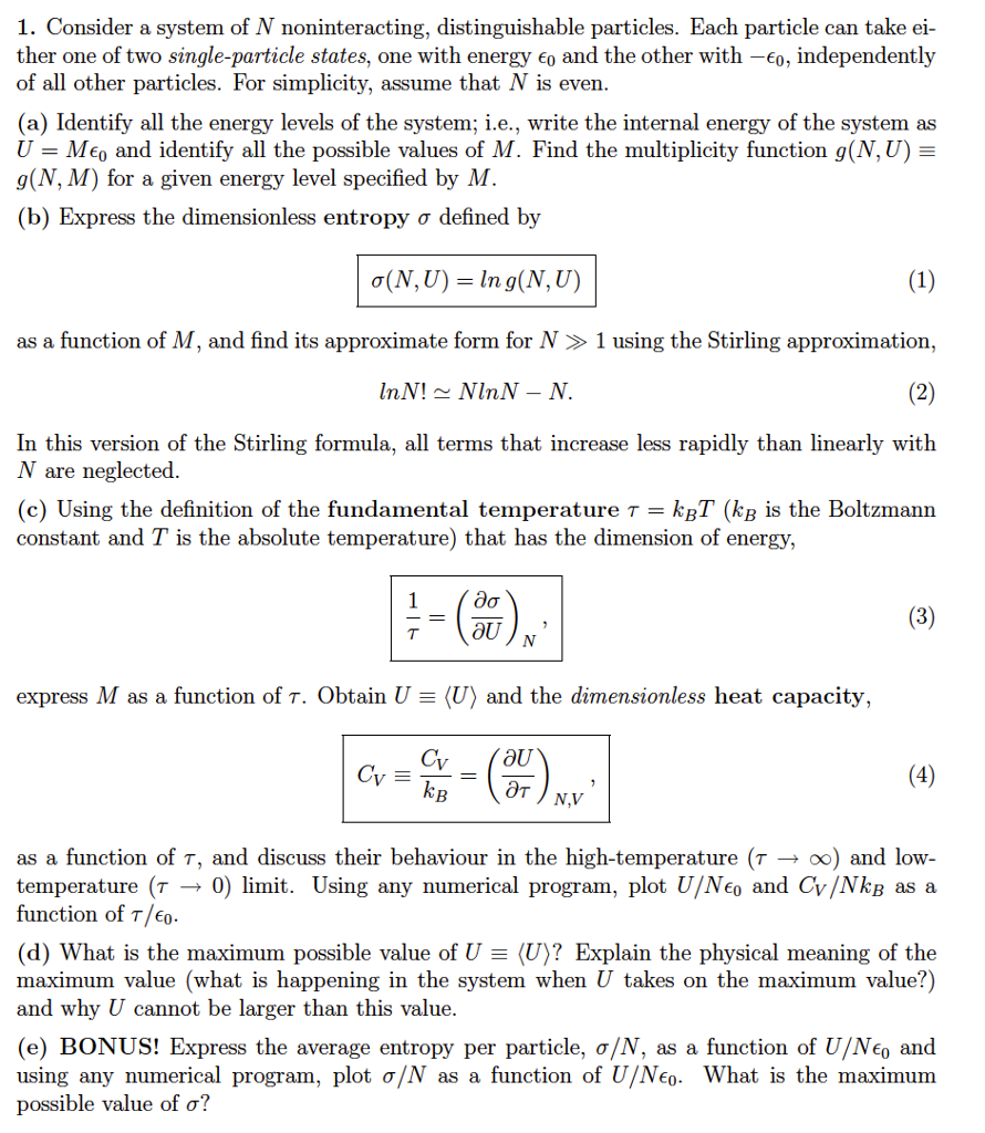 solved-1-consider-a-system-of-n-noninteracting-chegg