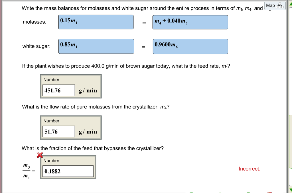 Solved Brown sugar is a mixture of white sugar and molasses.