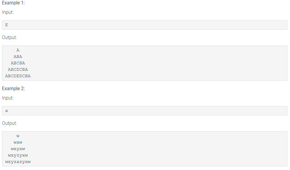 Solved Write a program that prints a pattern like the ones | Chegg.com