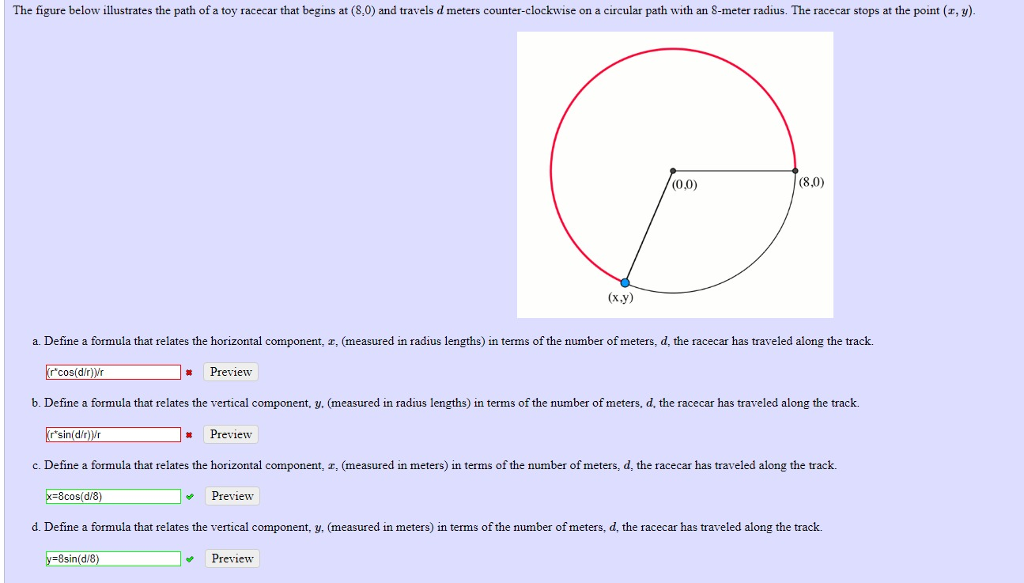 Solved The figure below illustrates the path of a toy