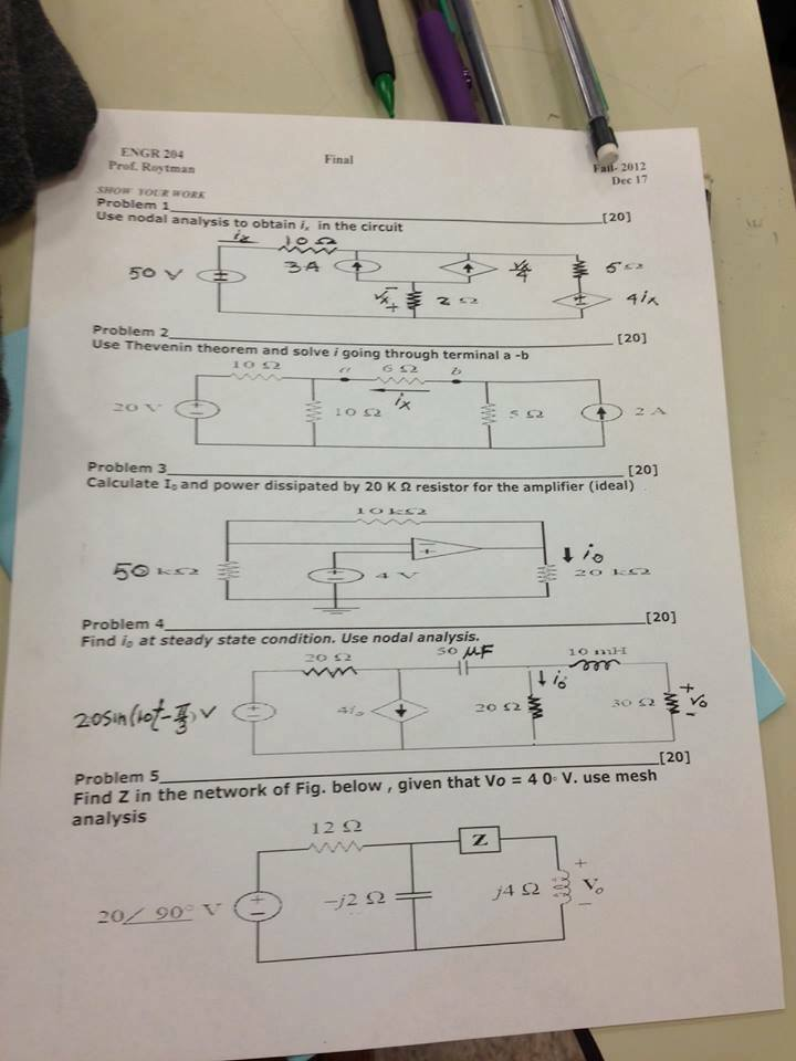 nodal analysis solved problems pdf
