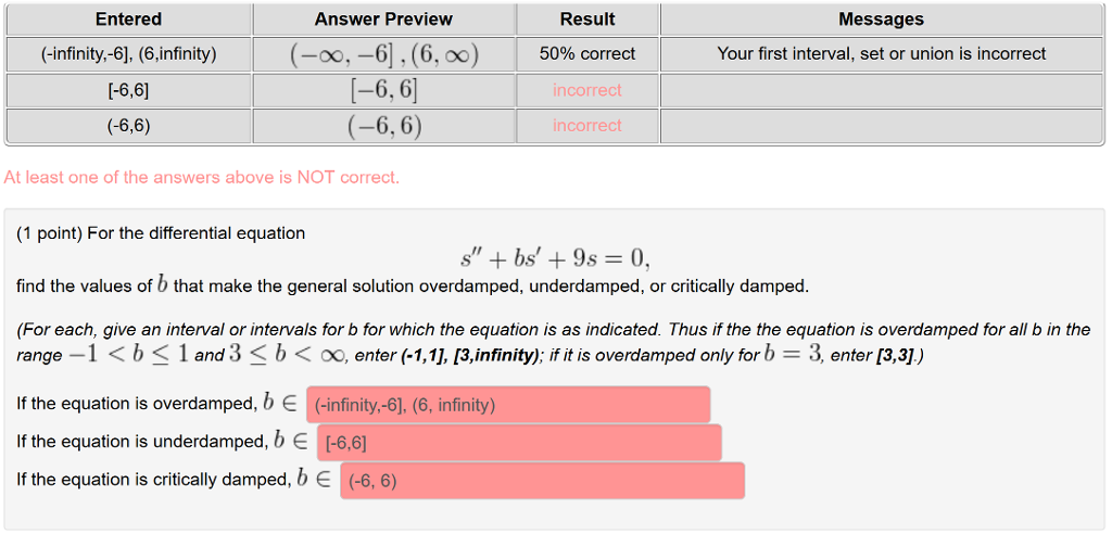 Solved For The Differential Equation S" + Bs' + 9 S = 0, | Chegg.com