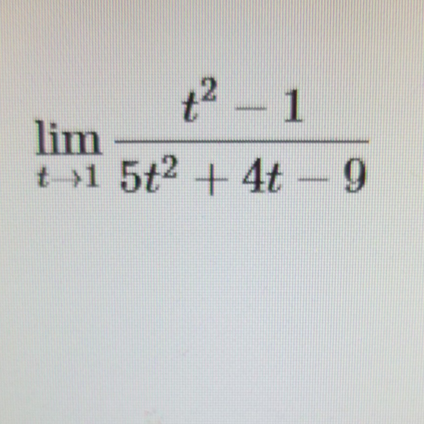 Solved 2 t1 lim | Chegg.com