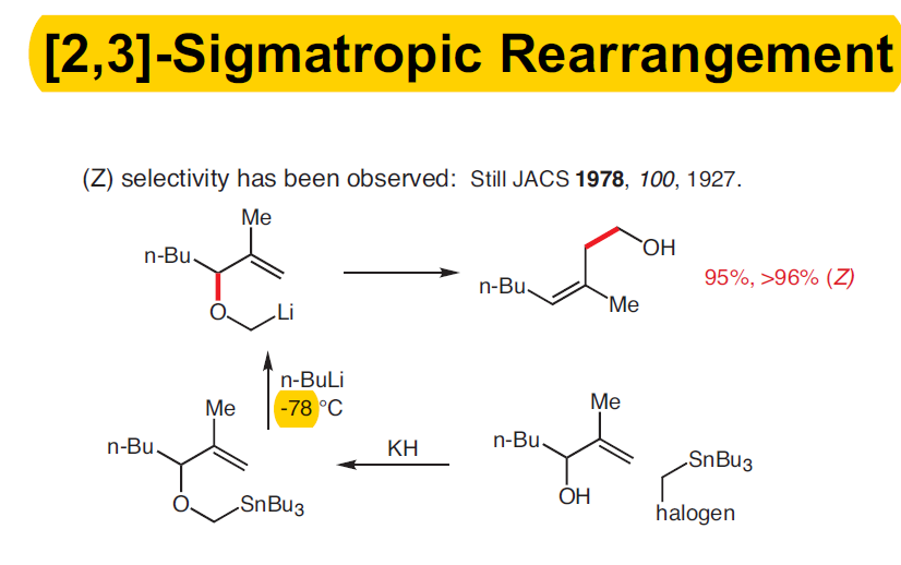 Solved [2,3]-Sigmatropic Rearrangement (Z) Selectivity Has | Chegg.com