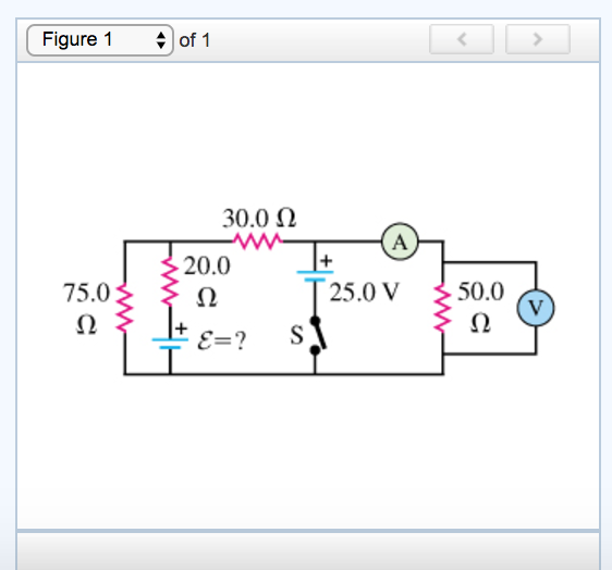 Solved Figure of 1 30.0 (2 20.0 75.0 25.0 V 50.0 | Chegg.com