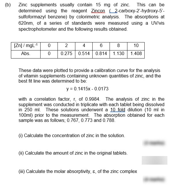solved-b-zinc-supplements-usually-contain-15-mg-of-zinc-chegg