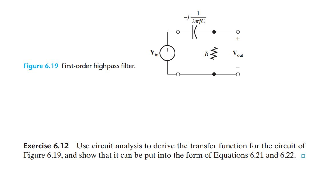 high-pass-filter-transfer-function