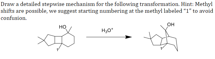 Solved Draw a detailed stepwise mechanism for the following | Chegg.com