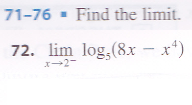 Solved Find The Limit. | Chegg.com