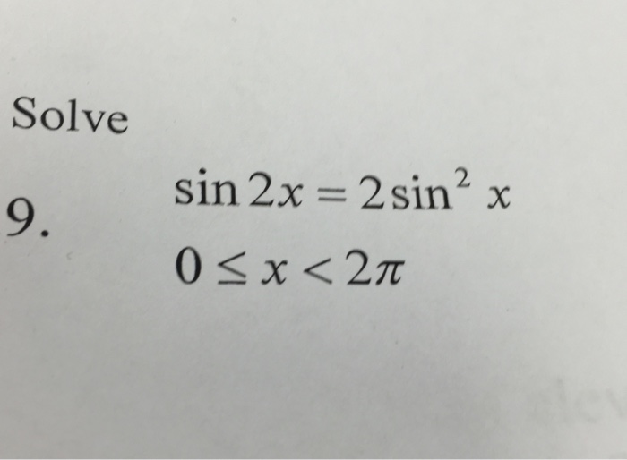 Решите уравнение 2sin 2 x sin x 1 0