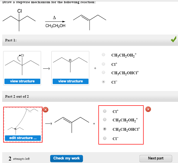 draw a stepwise mechanism for the following reaction 2xsafari a
