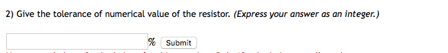 Solved A common resistor used in a class lab has a color | Chegg.com