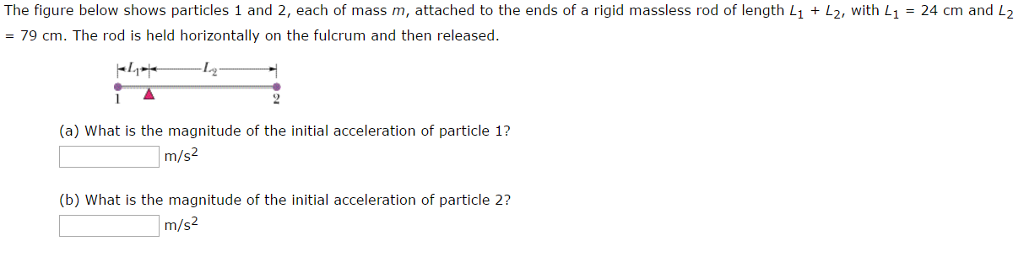 Solved The Figure Below Shows Particles 1 And 2, Each Of | Chegg.com