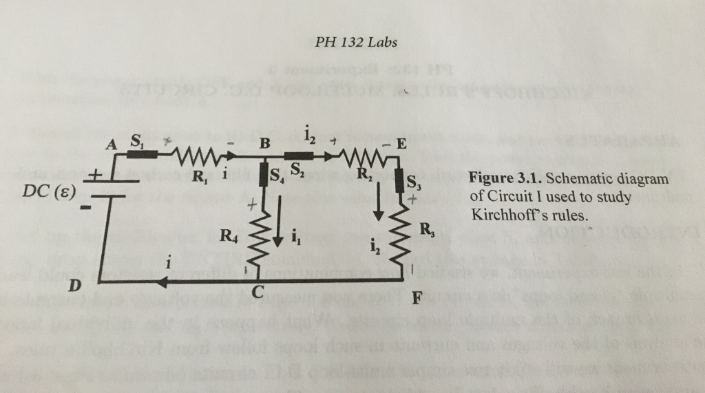 PH 132 Labs A S R, 1 Figure 3.1. Schematic diagram of | Chegg.com