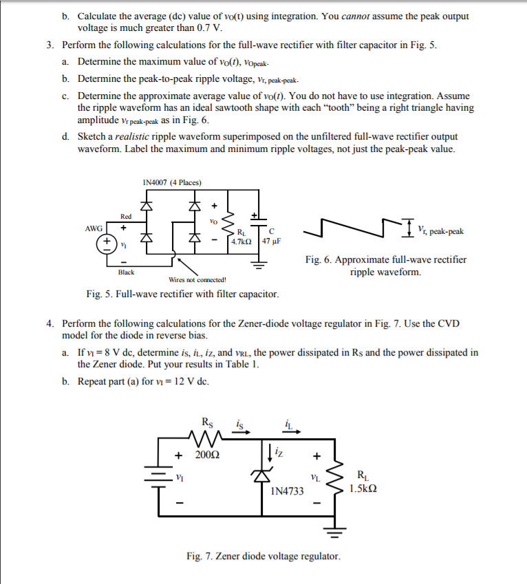 Solved In this lab, you will build a fullwave rectifier