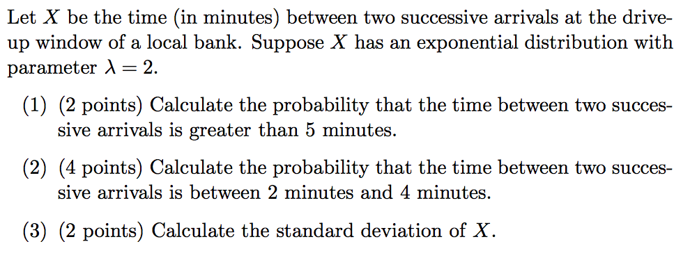 solved-let-x-be-the-time-in-minutes-between-two-successive-chegg