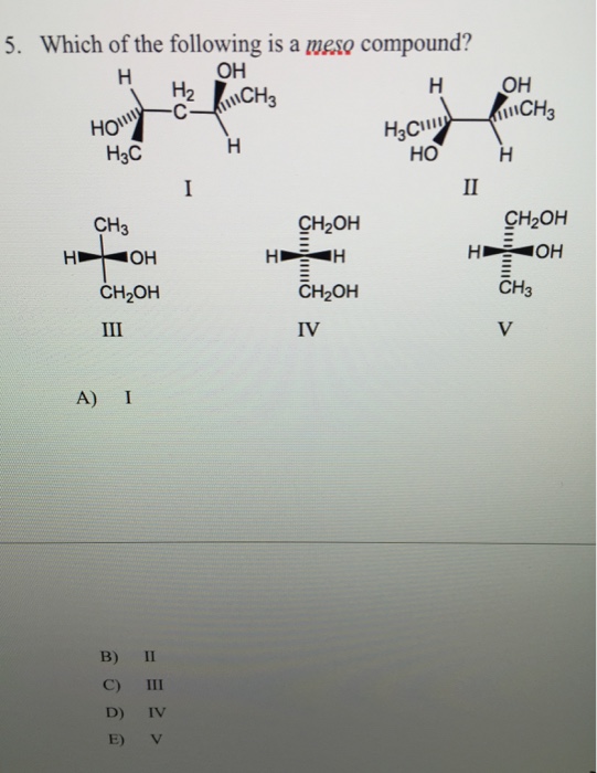 solved-which-of-the-following-is-a-meso-compound-chegg