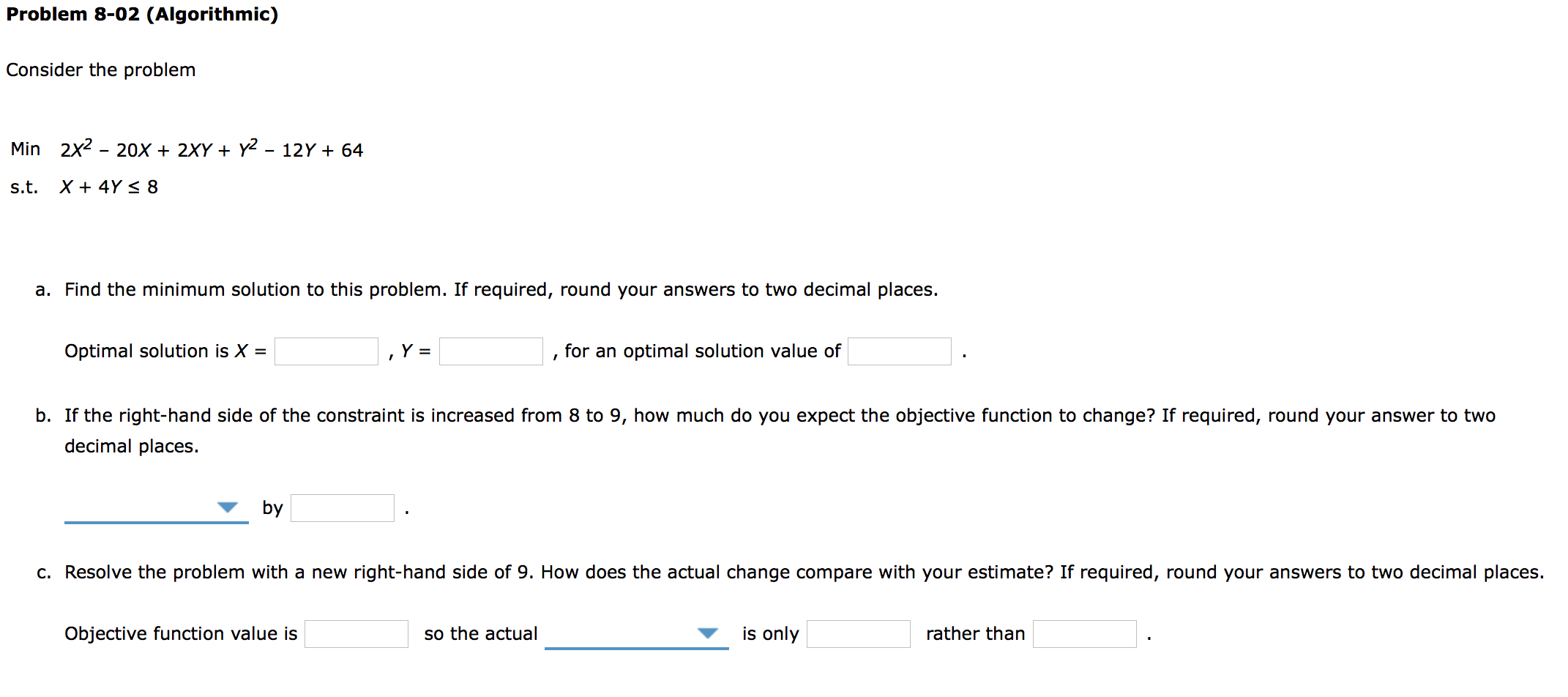 solved-consider-the-problem-min-2x-2-20x-2xy-y62-12v-chegg