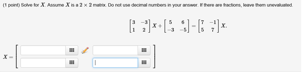 solved-solve-for-x-assume-x-is-a-2-times-2-matrix-do-not-chegg