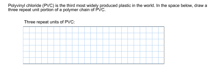 Solved Polyvinyl chloride (PVC) is the third most widely | Chegg.com