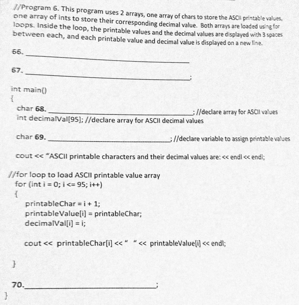 solved-this-program-uses-2-arrays-one-array-of-chars-to-chegg