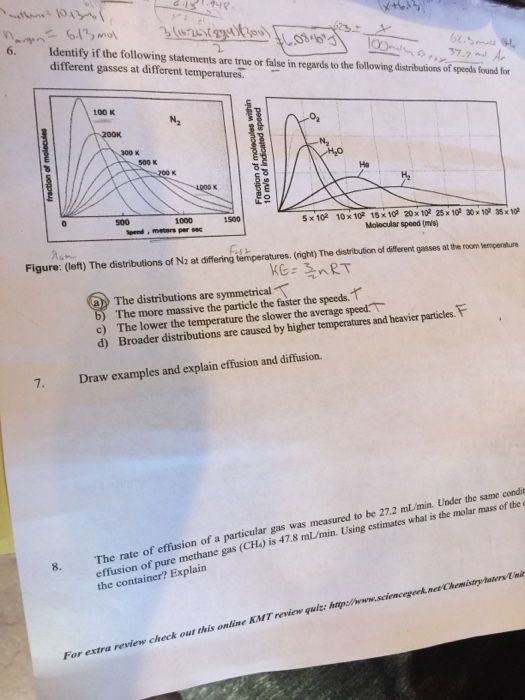 Solved 6. Identify if the following statements are true or | Chegg.com