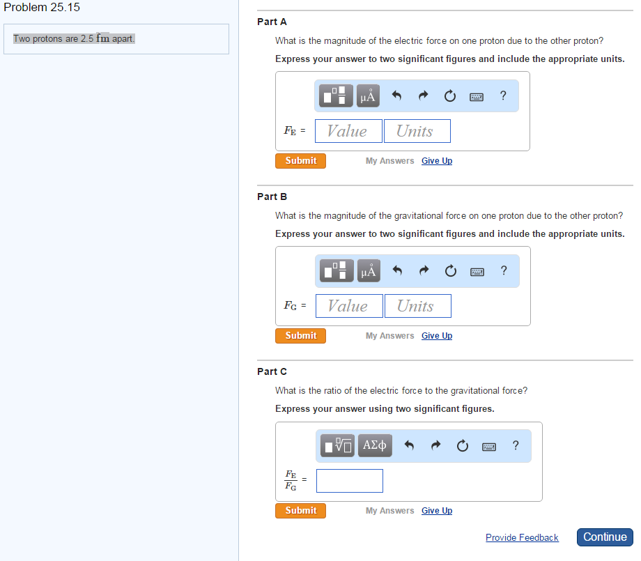 Solved What is the magnitude of the electric force on one | Chegg.com