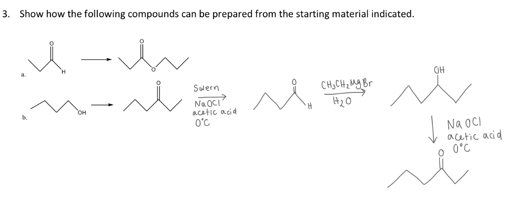 Solved Show How The Following Compounds Can Be Prepared From Chegg Solved Show How The Following Compounds Can Be Prepared From Chegg