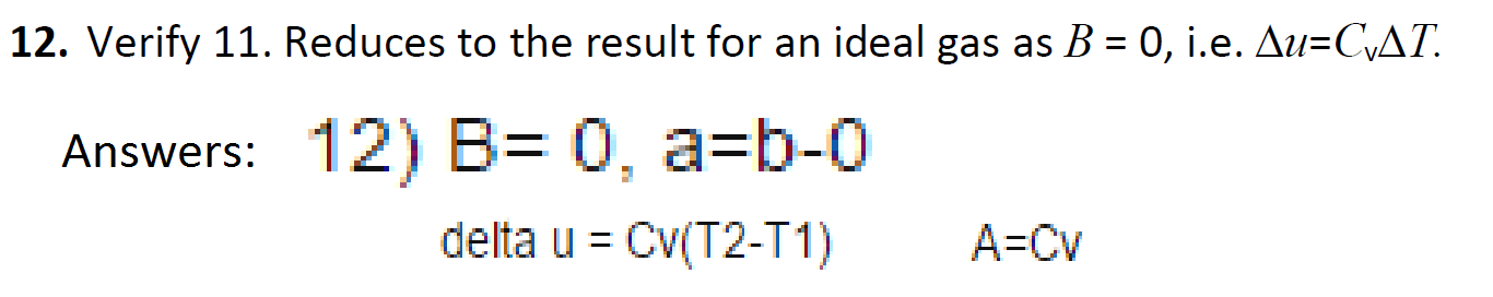 Solved Determine The Correct Change In Internal Energy For A | Chegg.com