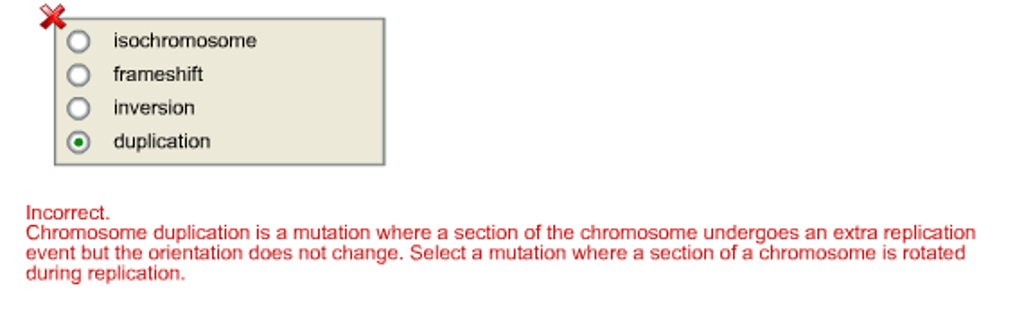 Solved During meiosis, errors can be made during chromosome | Chegg.com